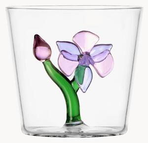 Bicchiere fatto a mano in vetro borosilicato Botanica