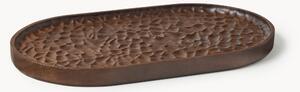 Vassoio decorativo in legno di acacia Camila, larg. 45 cm