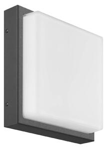 LCD Applique quadrate da esterno a LED Ernest