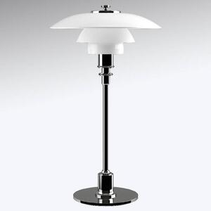 Louis Poulsen PH 2/1 lampada da tavolo cromata