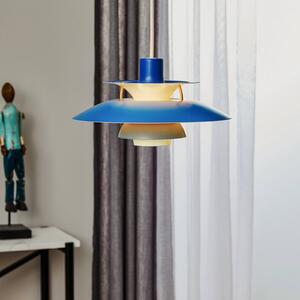 Louis Poulsen PH 5 Mini, lampada a sospensione blu