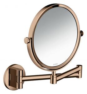 Specchio Per Rasatura Senza Luce Axor Universal Circular 223x257mm Oro Rosso Lucido