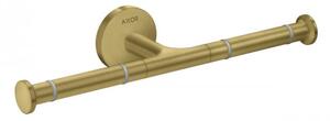 Porta Carta Igienica Axor Universal Circular 270x55mm Brushed Brass