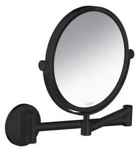 Specchio Per Rasatura Senza Luce Axor Universal Circular 223x257mm Nero Opaco