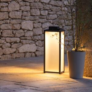 Les Jardins Lanterna LED solare Tradition, antracite, 65 cm