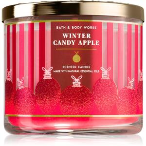Bath & Body Works Winter Candy Apple candela profumata 411 g