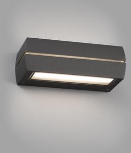 DRAGMA - Lampada da parete a LED - Grigio scuro
