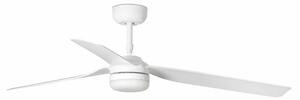 PUNT LED - Ventilatore luminoso da soffitto Ø 1300 mm con motore DC - 3 pale