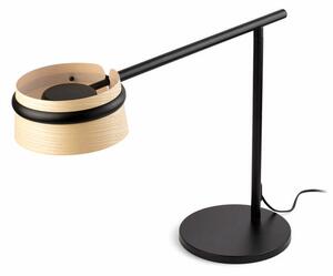 LOOP - Lampada da tavolo in legno a LED