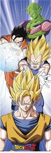 Posters, Stampe Dragon Ball - Saiyans, (53 x 158 cm)