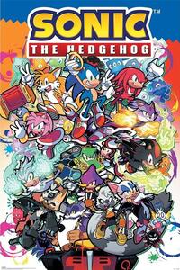 Posters, Stampe Sonic The Hedgehog - Sonic Comic Characters
