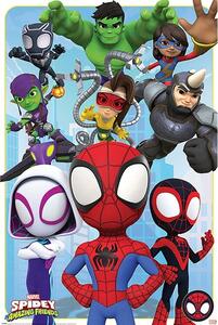 Posters, Stampe Spidey and His Amazing Friends, (61 x 91.5 cm)
