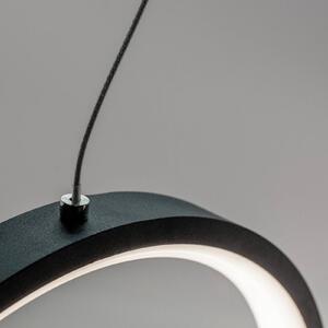 Mantra Iluminación Lampada LED a sospensione Kitesurf, 2 luci, nero