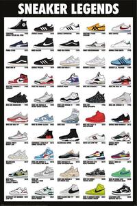Posters, Stampe Sneaker Legends, (61 x 91.5 cm)