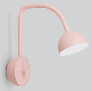 Northern Blush - applique a LED rosa