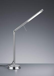 Lampada da tavolo a LED, metallo e vetro, bianco