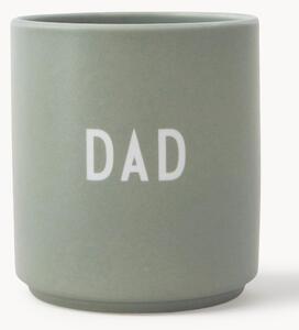 Tazza di design senza manico con scritta fronte e retro Favourite DAD/LOVE