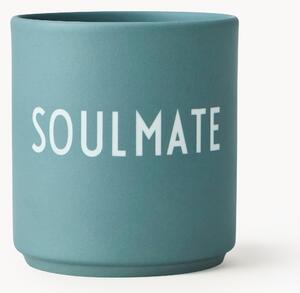 Tazza senza manico di design con scritta Favourite SOULMATE