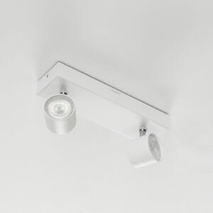 Philips Star - doppio spot LED Warmglow, bianco