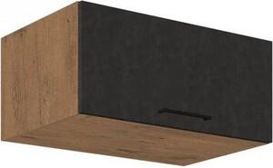 Mobile cucina alto chiuso 80 cm ZHILAN 2 - rovere lancelot / matera