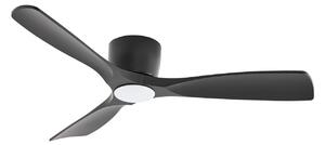 Ventilatore da soffitto LED Lucande Smart Moneno, nero, DC, Tuya Lucande, Moneno, dimmerabile, Nero, Soggiorno, Metallo, Moderno