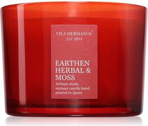 Vila Hermanos Earthen Herbal & Moss candela profumata 350 g