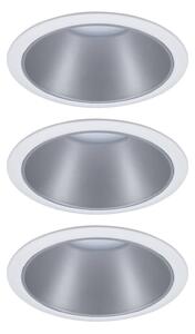 Paulmann Cole spot LEDlight argento-bianco set 3x