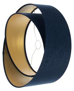 Paralume universale GALAXY E27 diametro 45 cm blu/oro