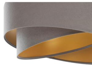 Paralume universale GALAXY E27 diametro 45 cm grigio/oro