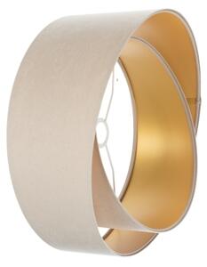 Paralume universale GALAXY E27 diametro 45 cm beige/oro