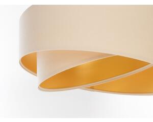 Paralume universale GALAXY E27 diametro 45 cm color crema/oro