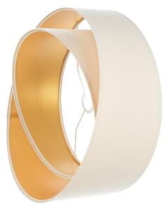 Paralume universale GALAXY E27 diametro 45 cm color crema/oro