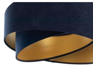 Paralume universale GALAXY E27 diametro 45 cm blu/oro