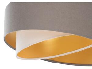 Paralume universale GALAXY E27 diametro 45 cm grigio/bianco/oro