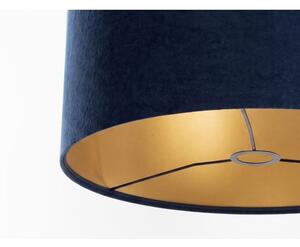 Paralume universale STANDART E27 diametro 45 cm blu/oro