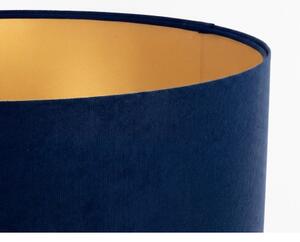 Paralume universale STANDART E27 diametro 45 cm blu/oro