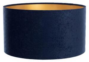 Paralume universale STANDART E27 diametro 45 cm blu/oro