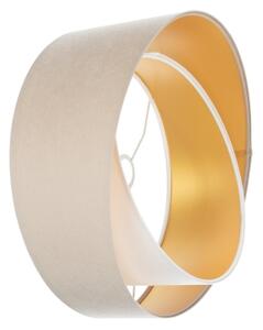 Paralume universale GALAXY E27 diametro 45 cm beige/bianco/oro