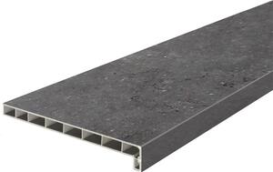 Lignodur Topline LD36 davanzale interno in pietra libera 300 mm, incl. bordo laterale 1100 mm
