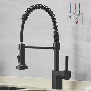 Rubinetto da cucina con controllo della pressione e ugello multifunzione