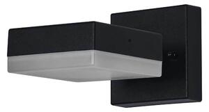 LEDVANCE ENDURA Classic Spot Square lampada da parete per esterni, nera, con base GX53 (max 12W) per una facile sostituzione della sorgente luminosa, testa dell'apparecchio regolabile, classe di protezione IP44