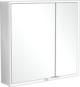 Villeroy & Boch My View Now armoire de toilette encastrée, 2 portes, avec éclairage, avec interrupteur marche/arrêt, compatible Smart Home, 800x750x167,5mm, A4588000, A4588000
