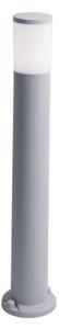 Lampioncino esterno top light loano pa80 grigio e27 led resina - Top Light