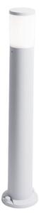 Lampioncino esterno top light loano pa80 bianco e27 led resina - Top Light