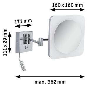 Paulmann specchio LED Jora IP44 WhiteSwitch
