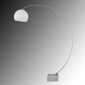 Paul Neuhaus Elegante lampada ad arco Mani con interruttore