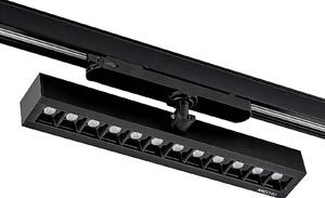 Arcchio Millay Faretto a binario LED nero 4000K