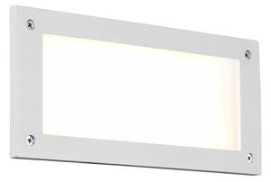 Applique da Esterno a Led in Alluminio Bianco Opaco