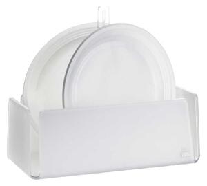 I Dettagli Portapiatti in plexiglass per piatti di plastica dal design  elegante e moderno collezione Mira