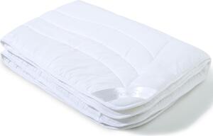 Trapunta estiva Ambiente 200x220 in microfibra PES, 1150 g, trapuntatura a onde